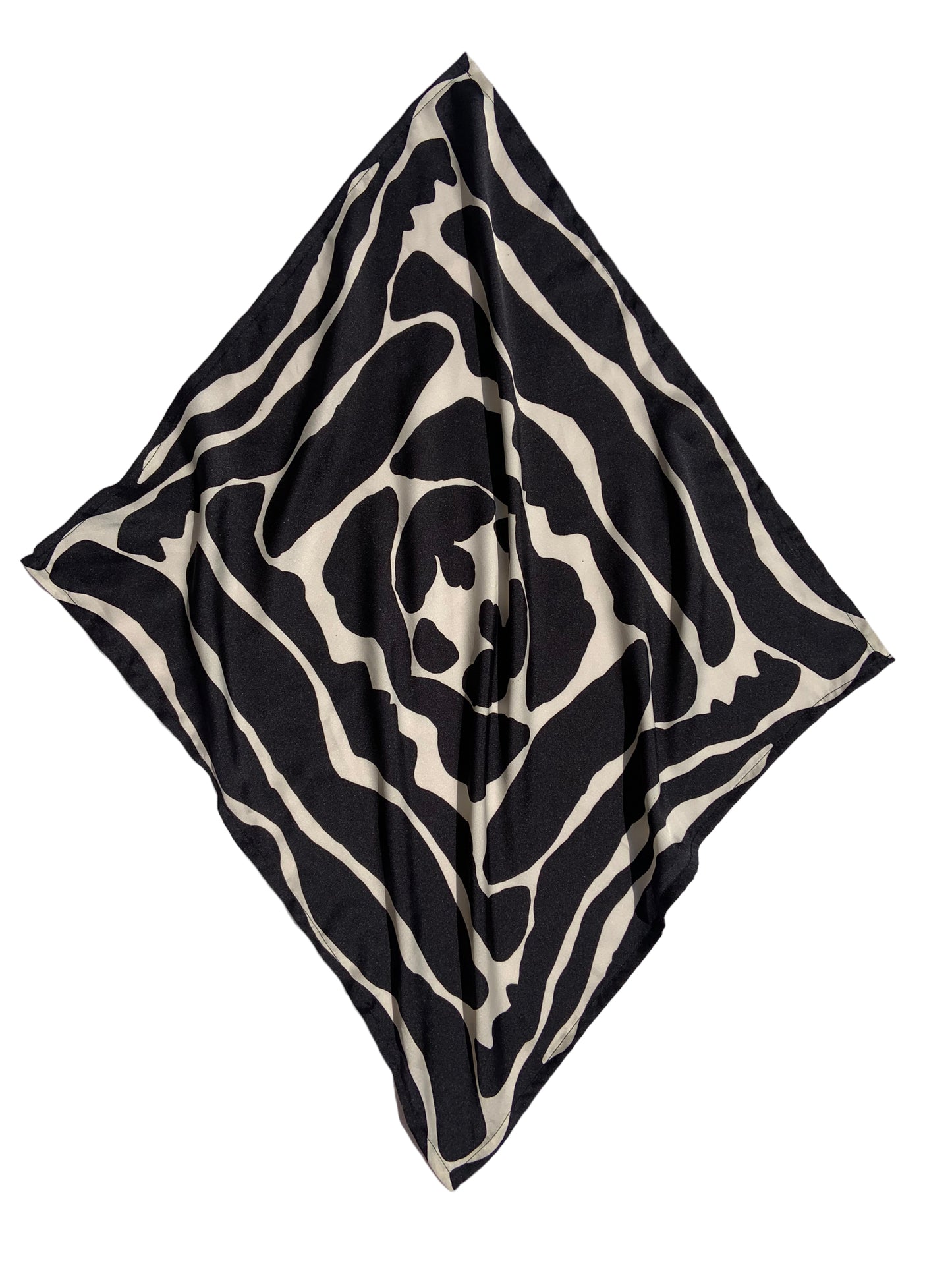 Scarf/ Bandana - Black/White
