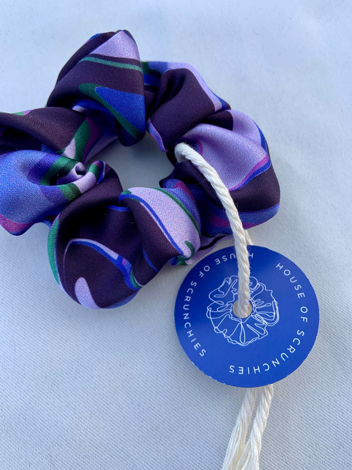 Scrunchie - Lila Marble
