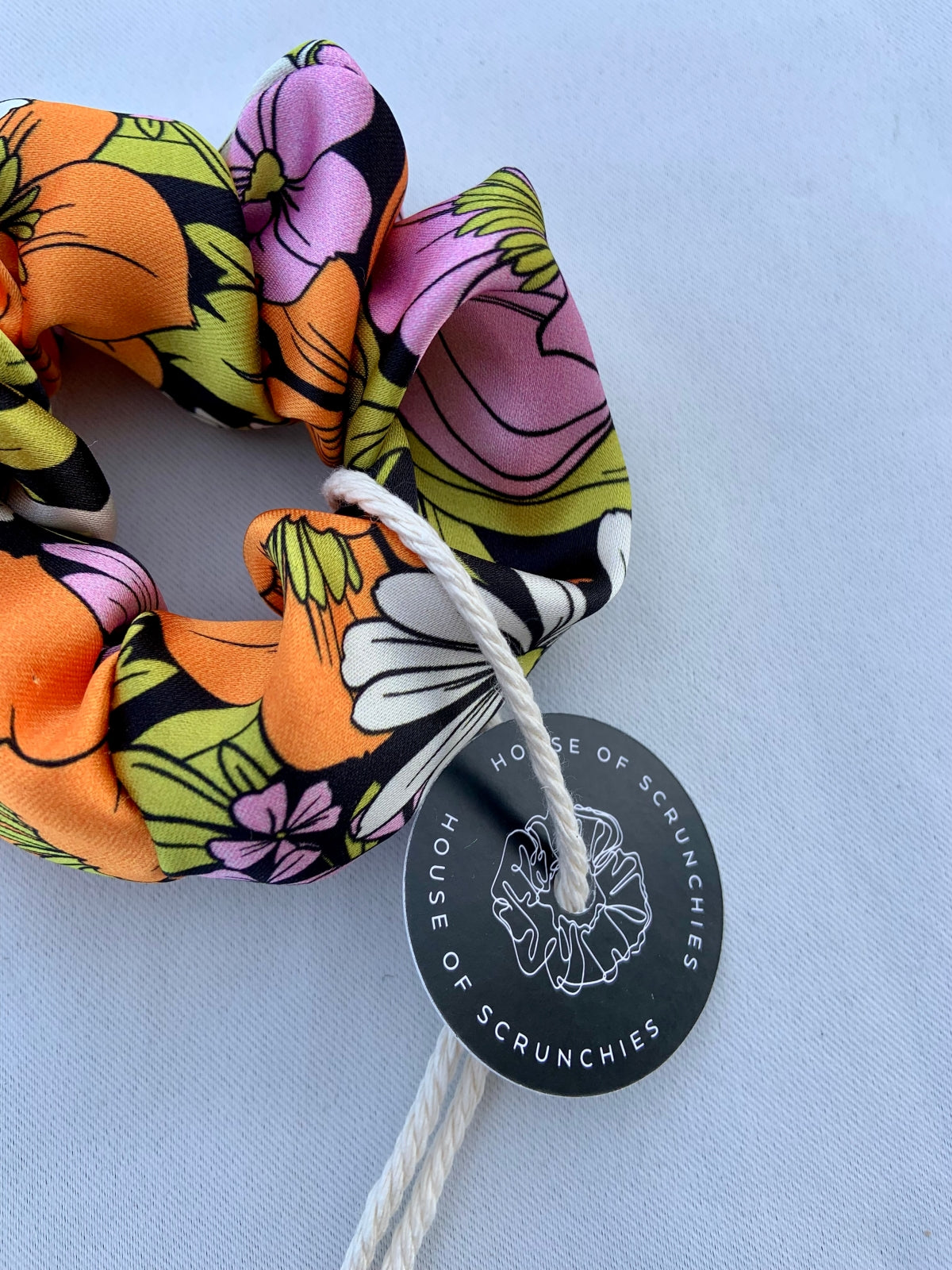 Scrunchie - Bunte Blumen