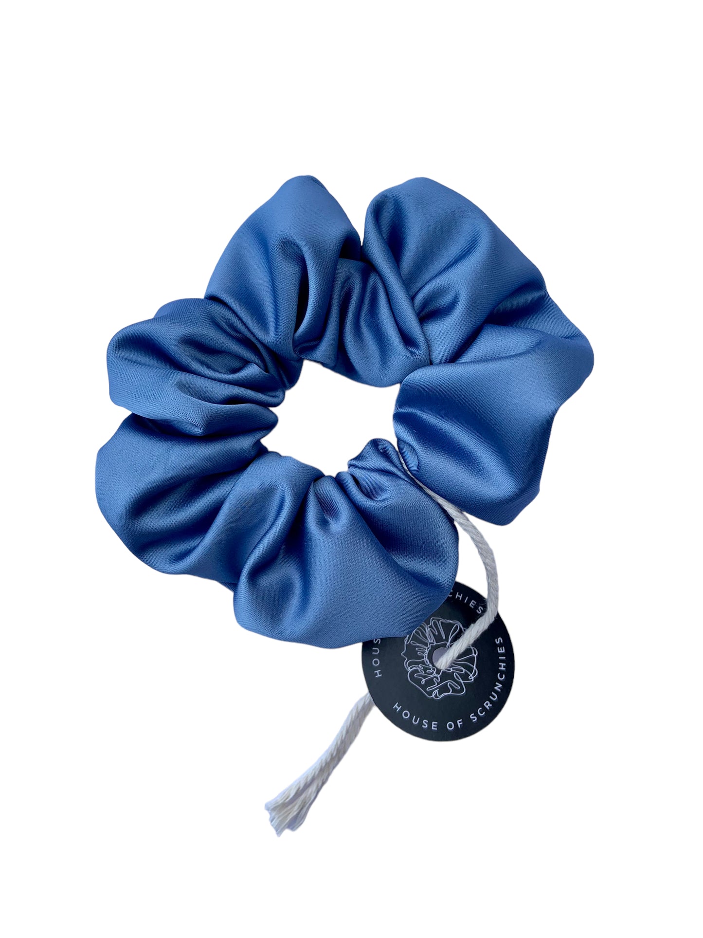 Scrunchie - Hellblau Satin