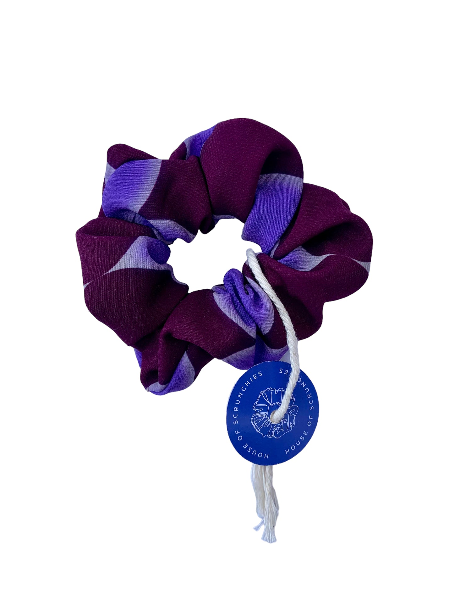 Scrunchie - Lila Retro Jersey