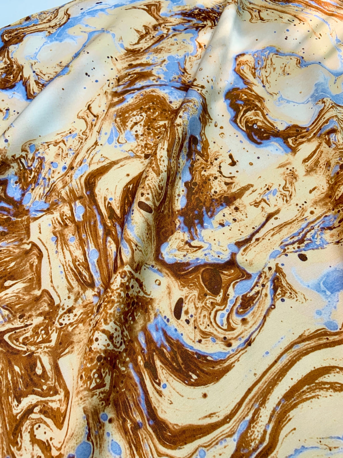 Scarf/ Bandana - Golden Marble