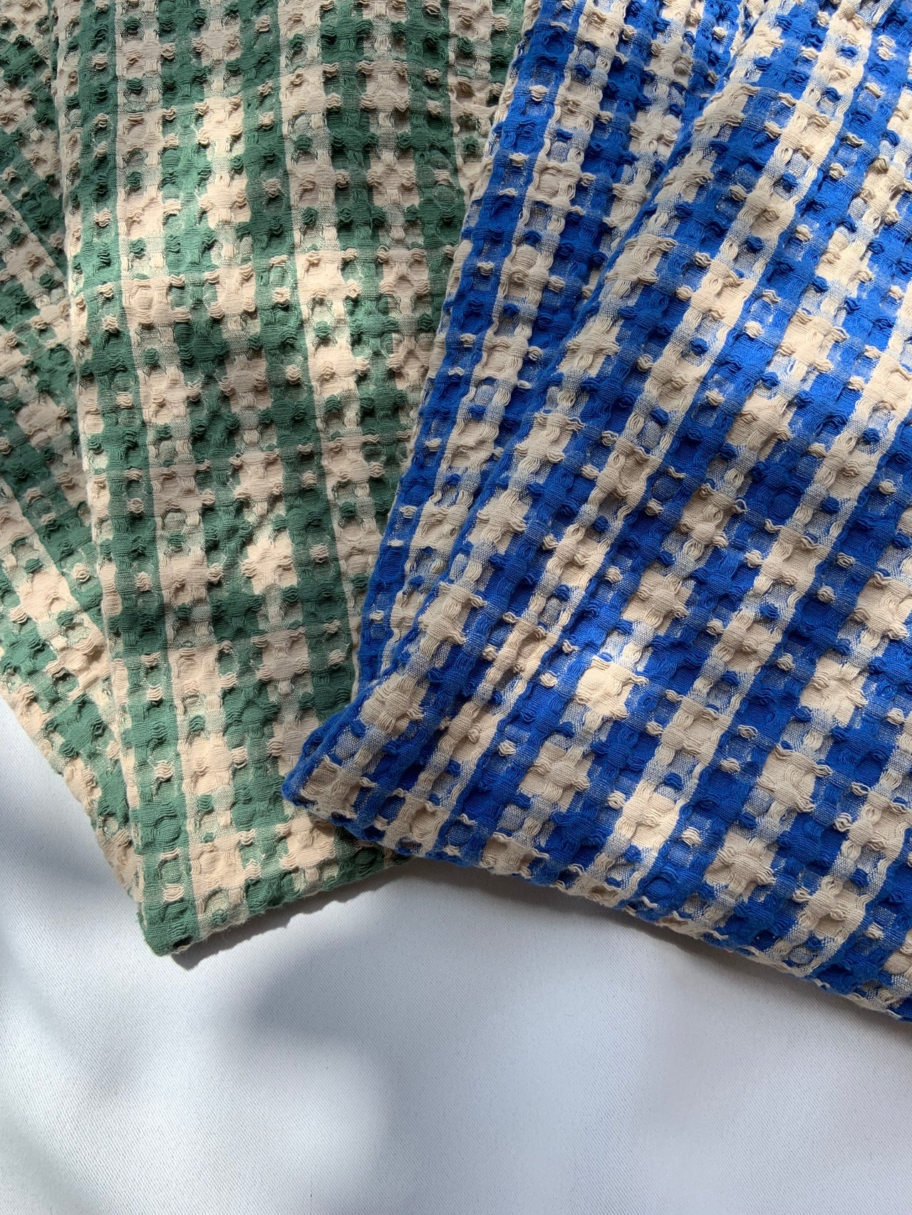 Summer Dress - Blue Check