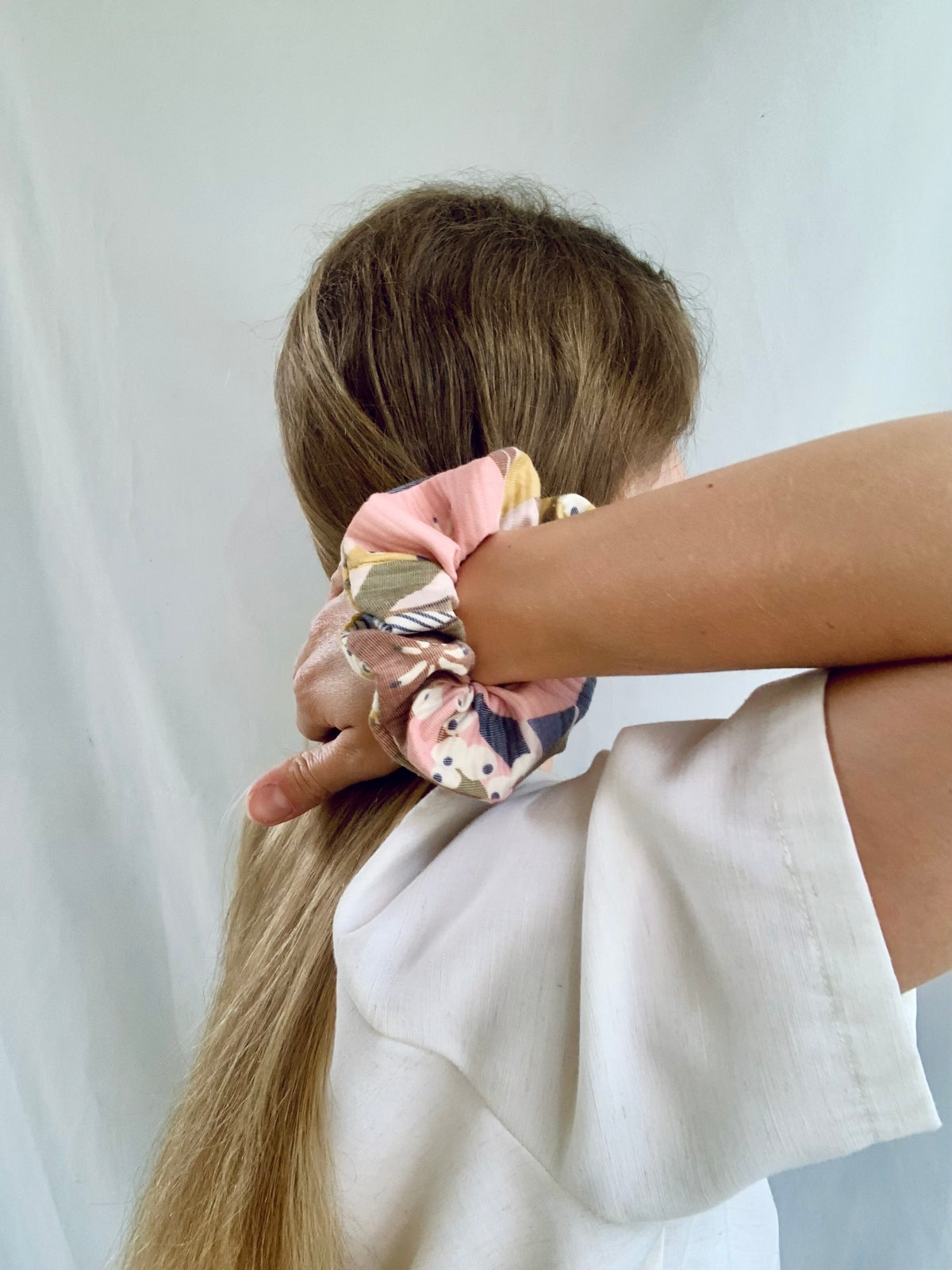 Scrunchie - Rose Padded