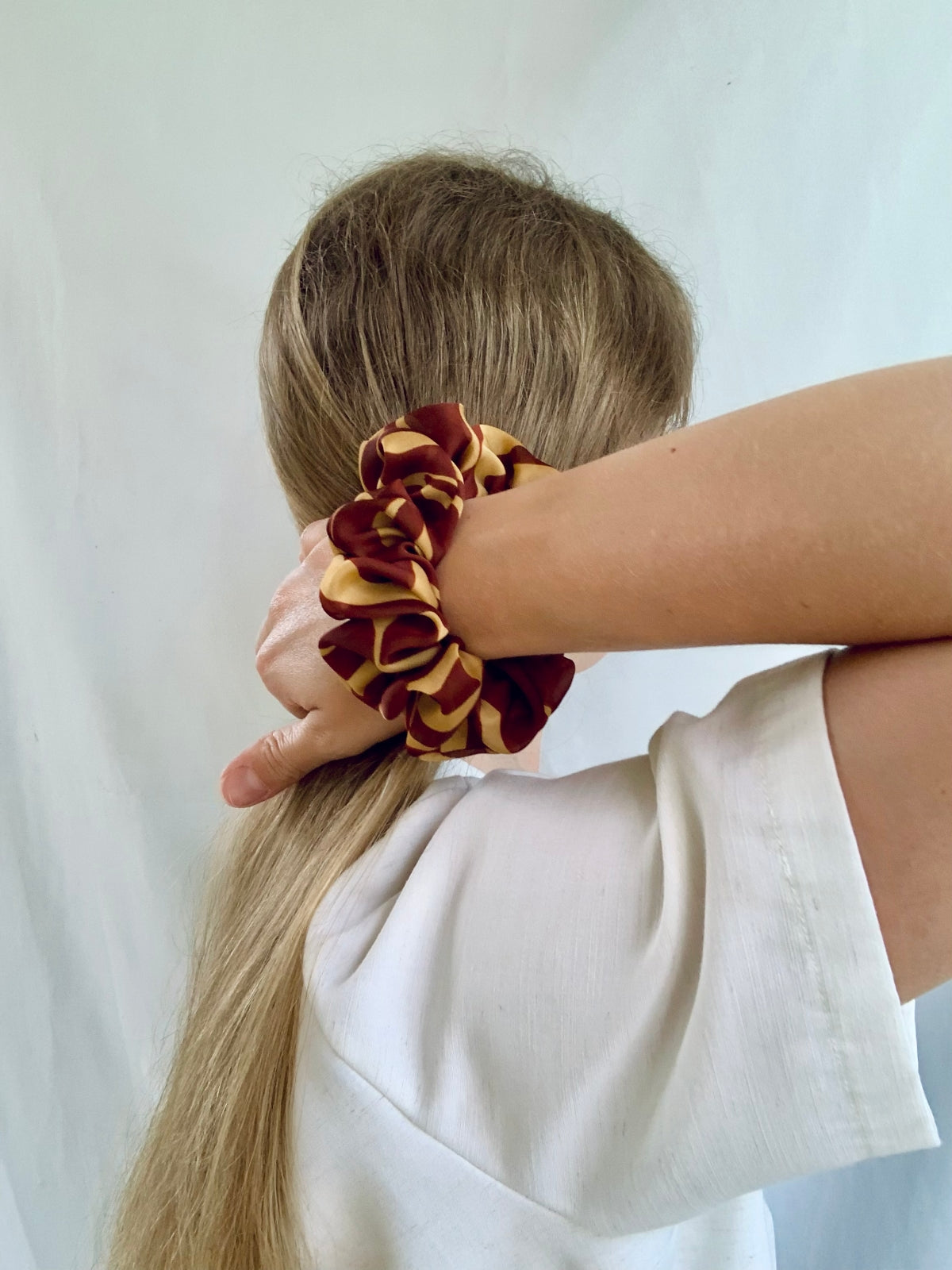 Scrunchie - Brown Tiger