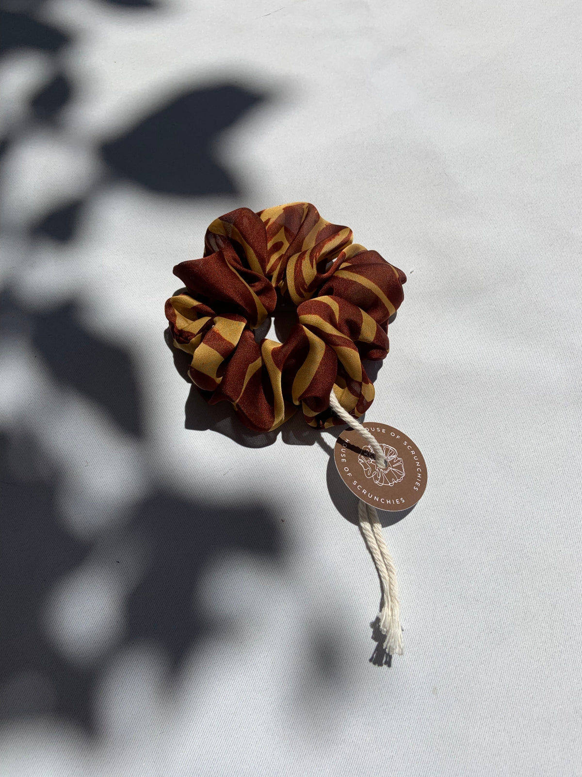Scrunchie - Brown Tiger