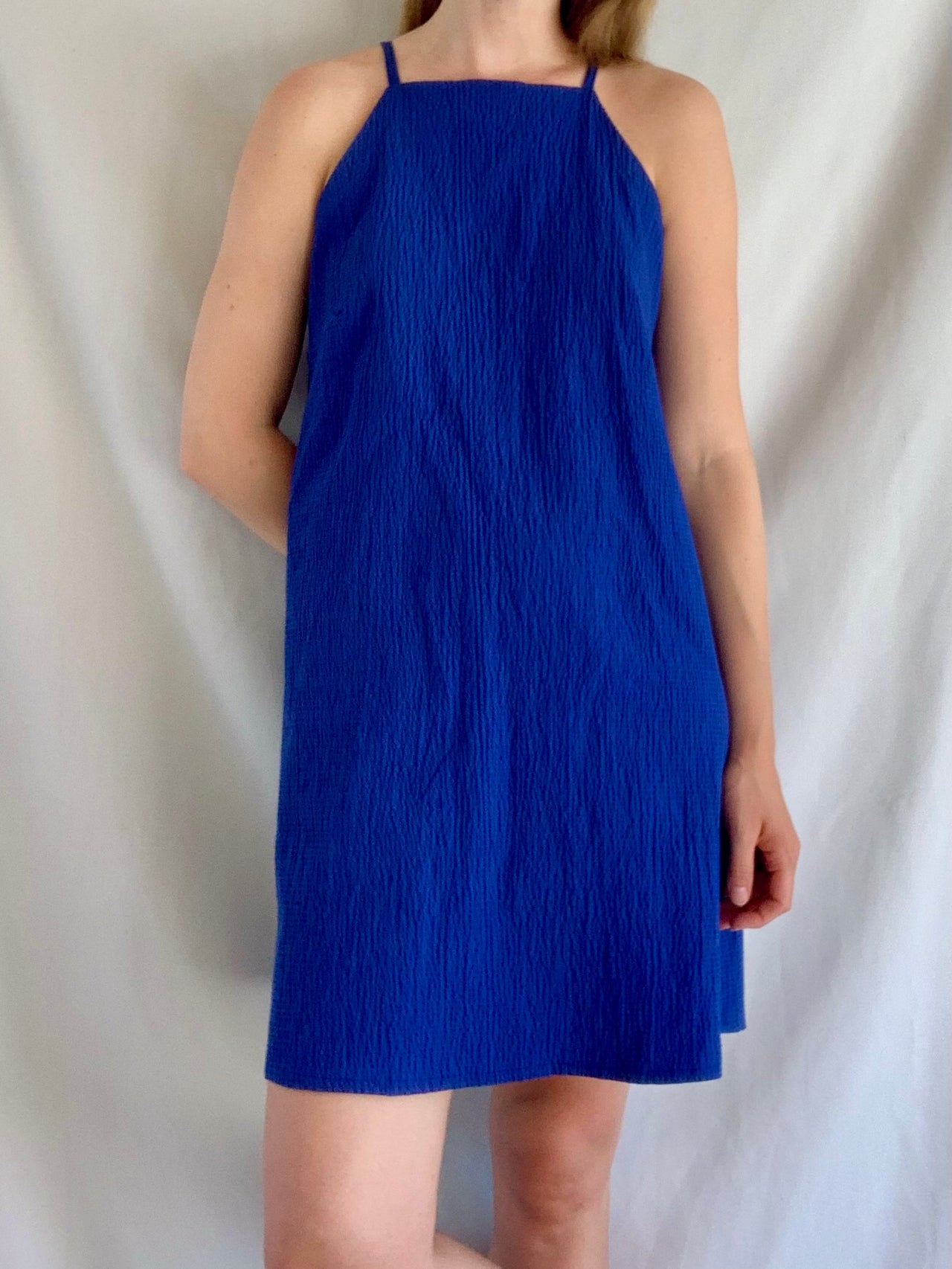 Summer Dress - Dark Royal Blue