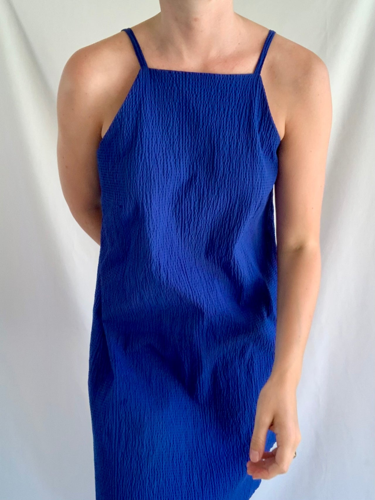Summer Dress - Dark Royal Blue