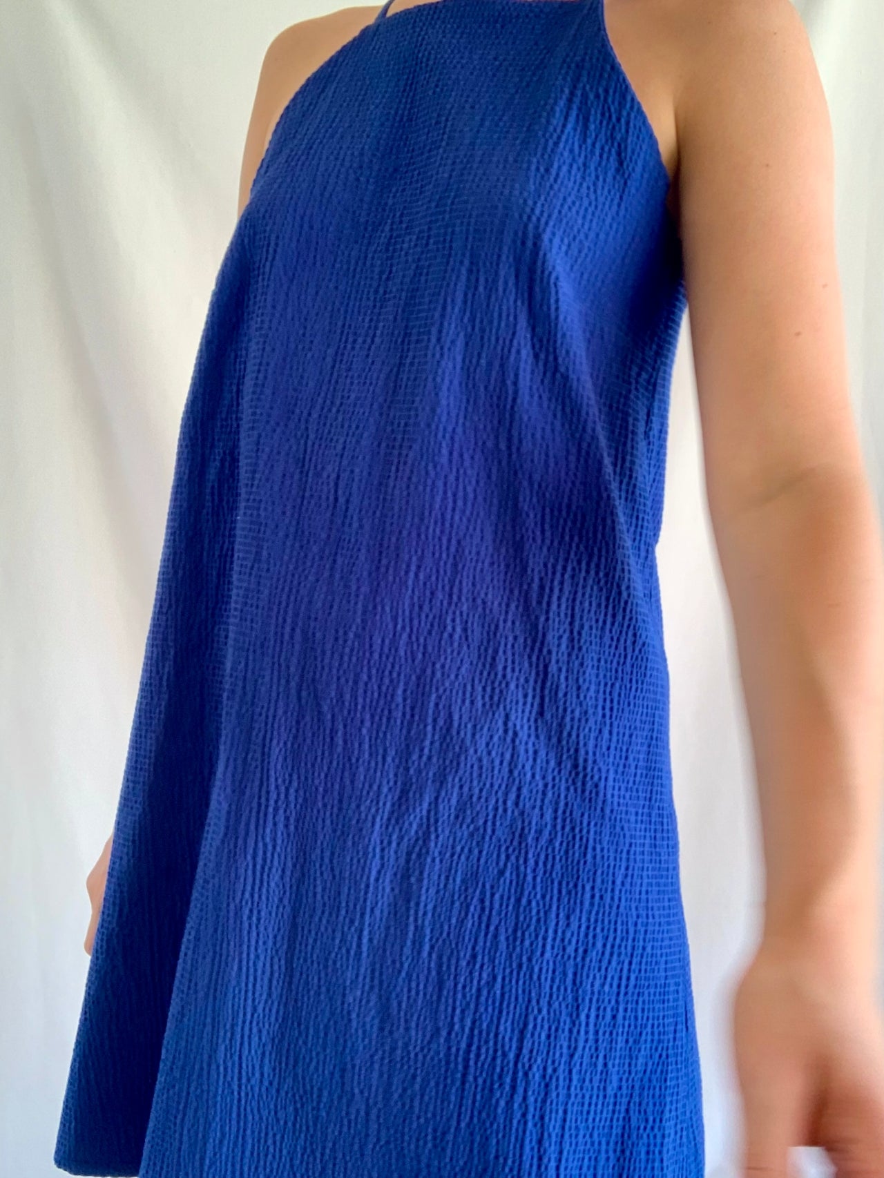 Summer Dress - Dark Royal Blue