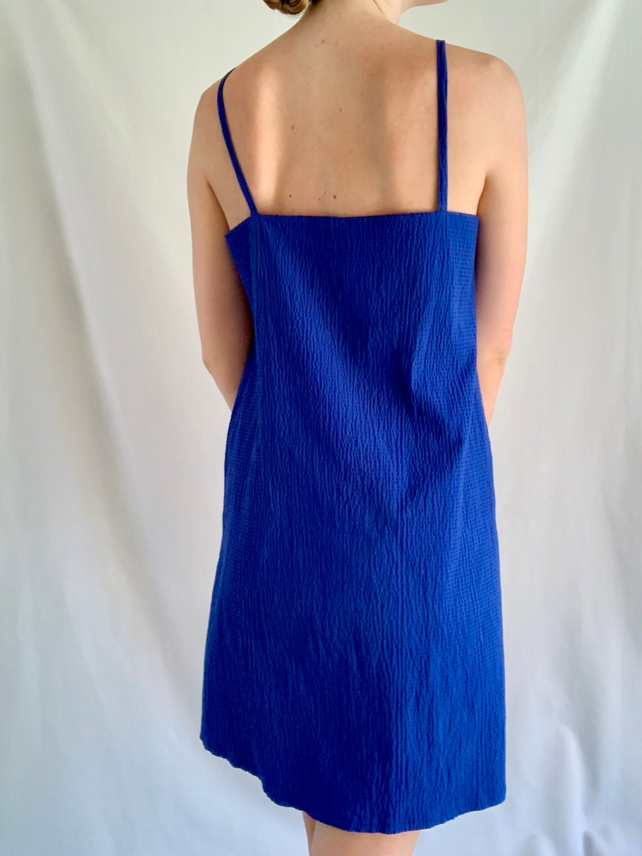 Summer Dress - Dark Royal Blue