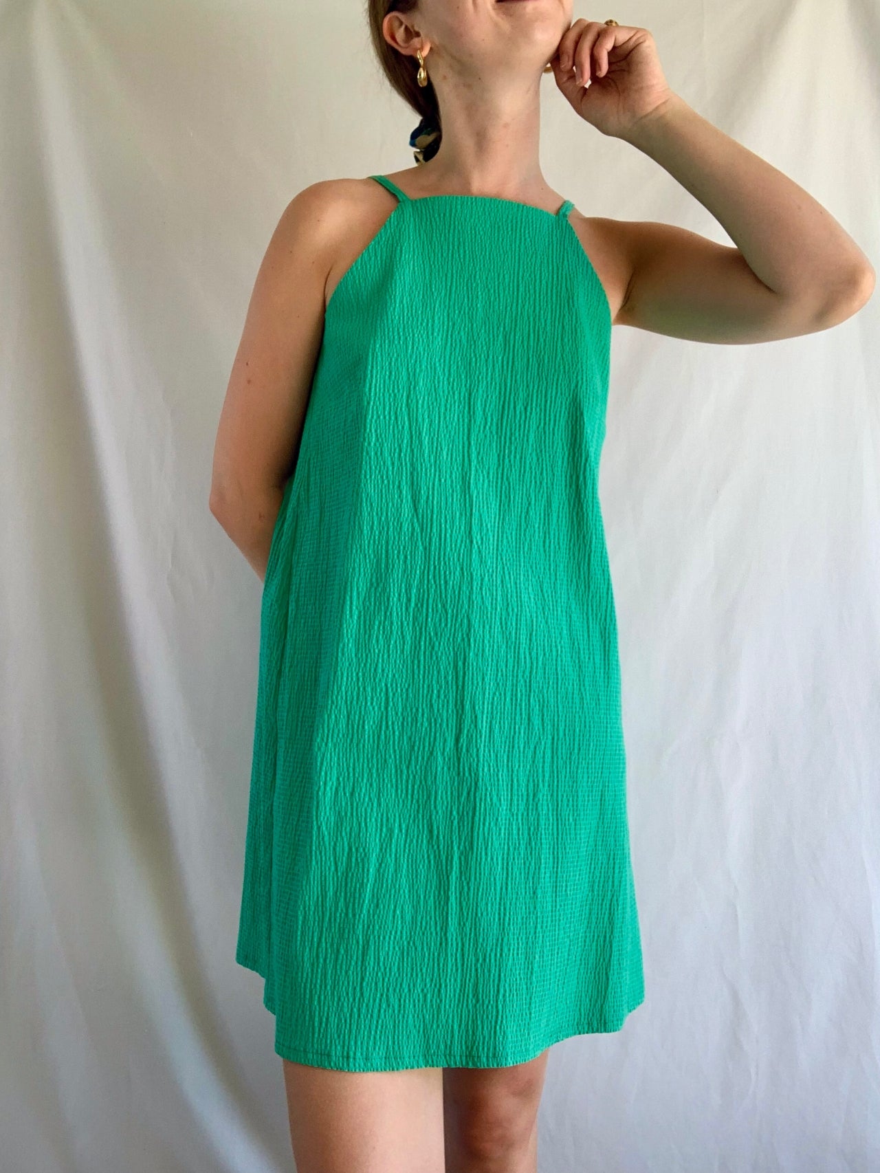 Summer Dress - Emerald Green