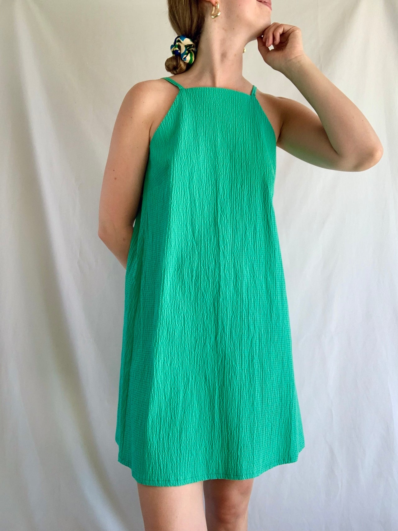 Summer Dress - Emerald Green