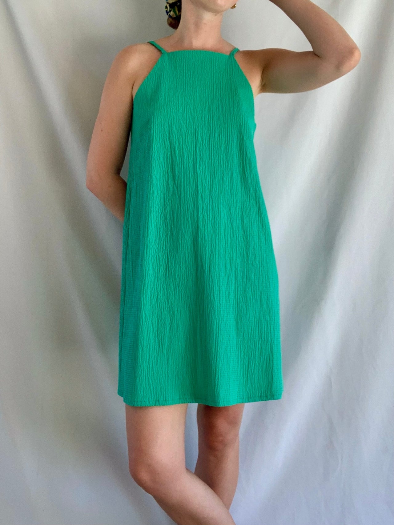 Summer Dress - Emerald Green
