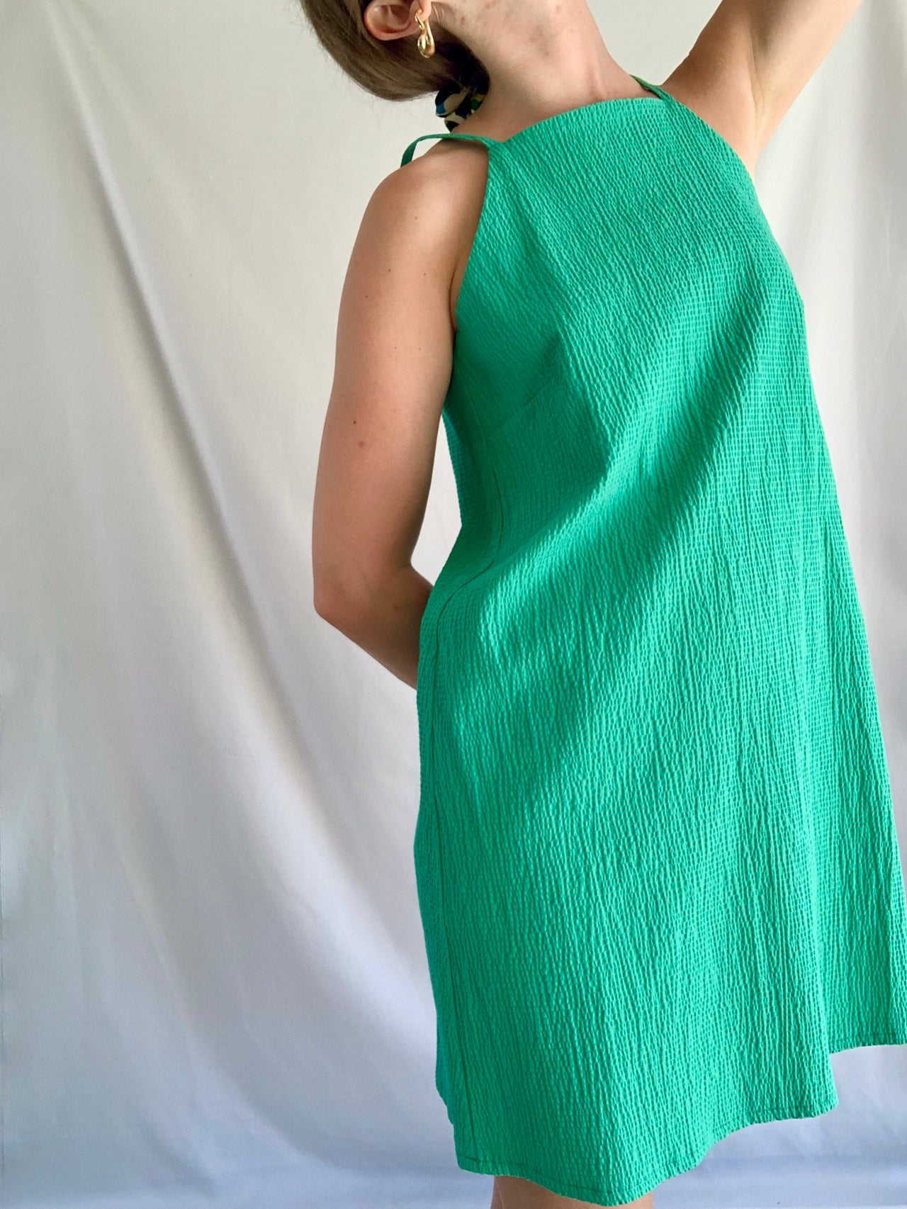 Summer Dress - Emerald Green