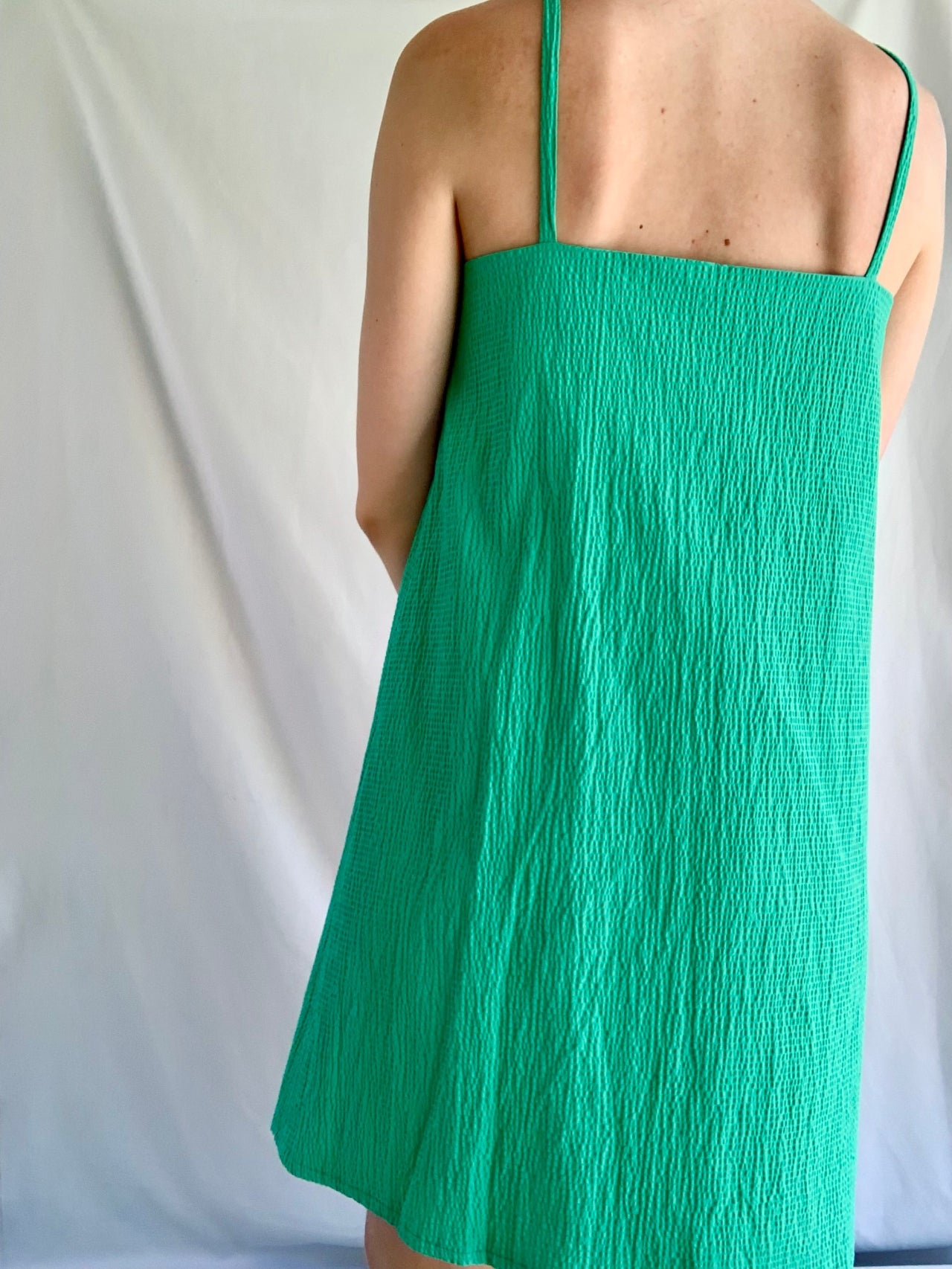Summer Dress - Emerald Green