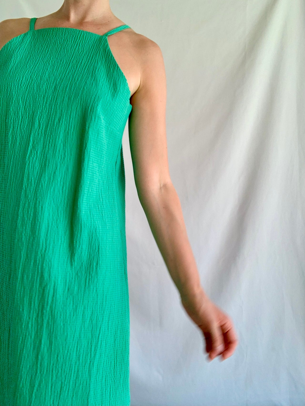 Summer Dress - Emerald Green