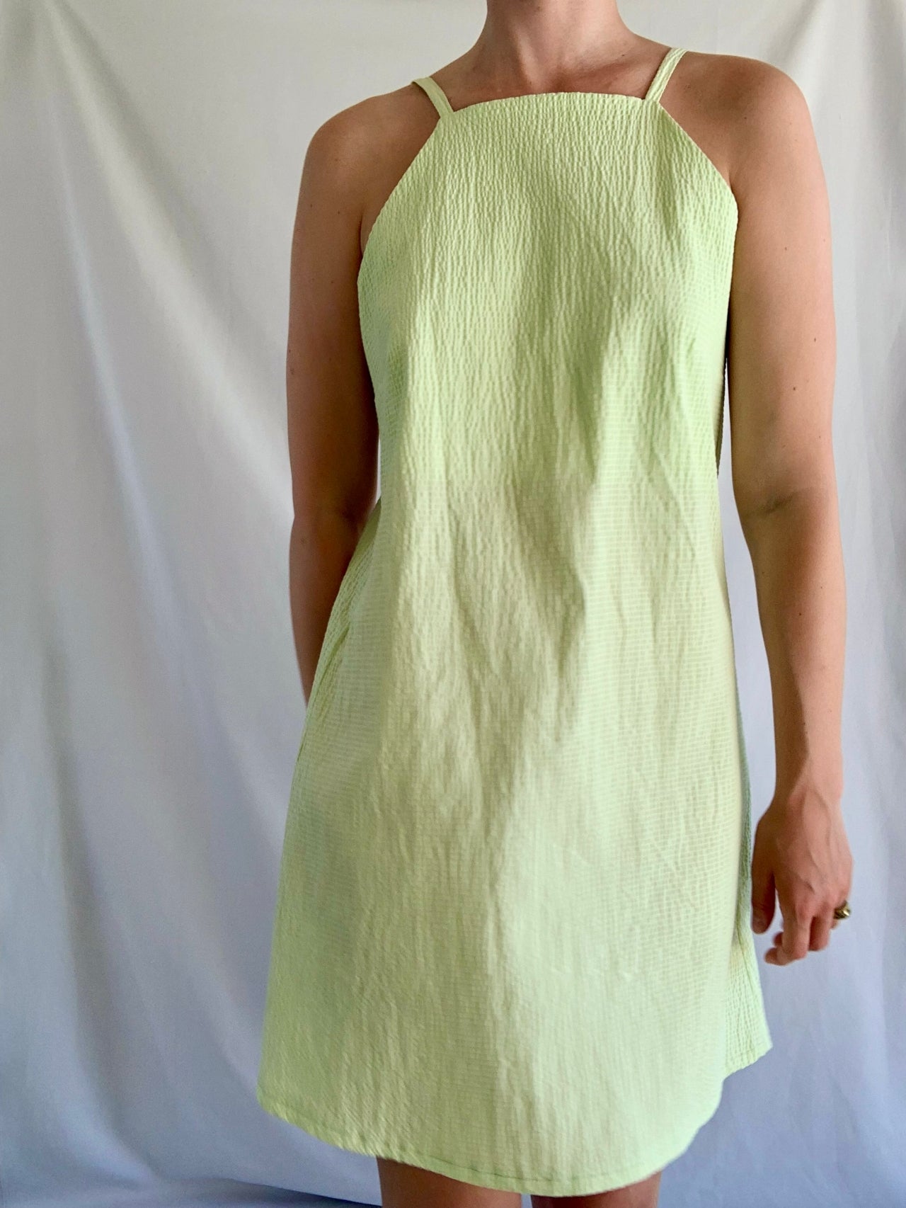 Summer Dress - Lime
