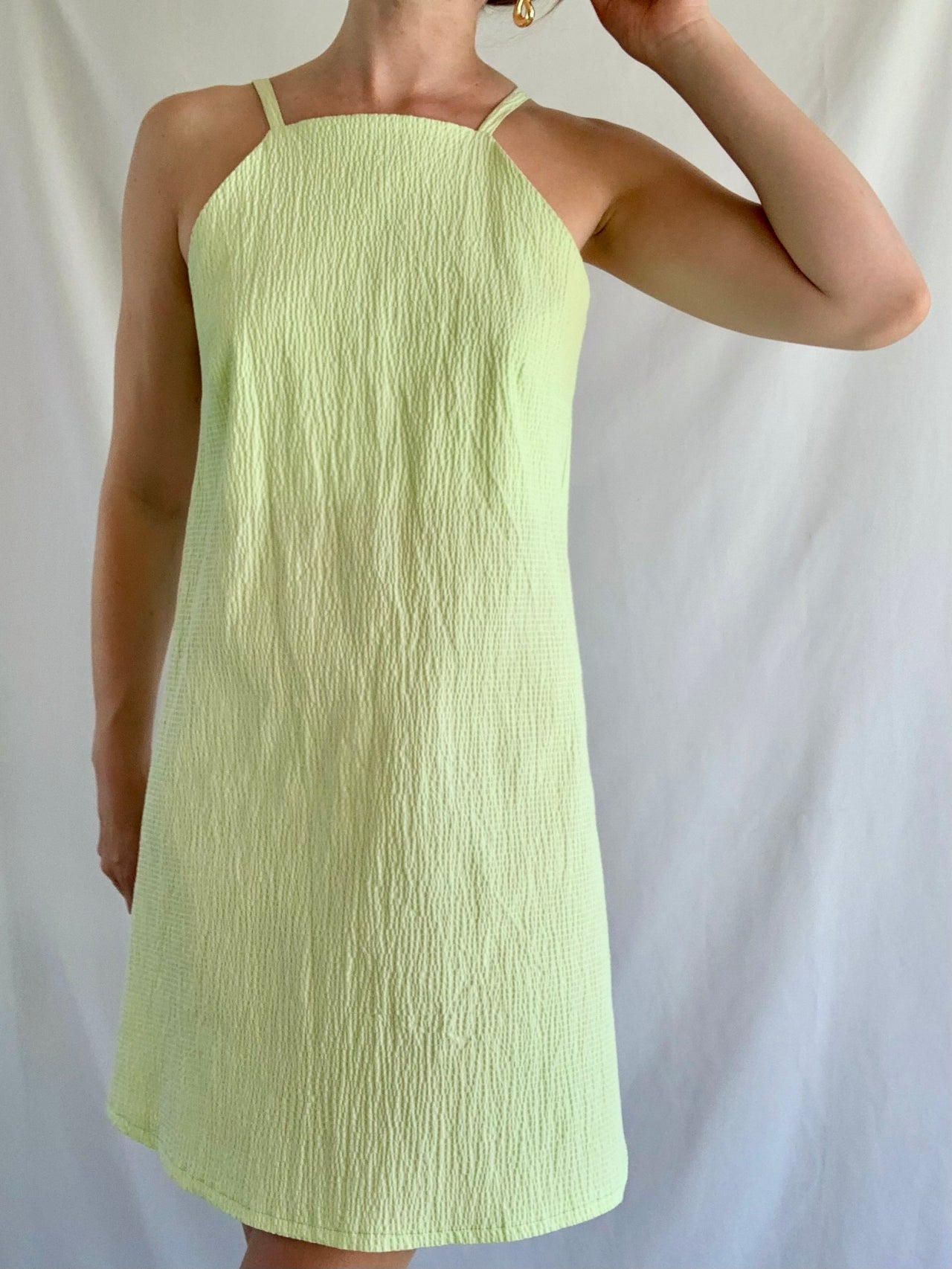 Summer Dress - Lime