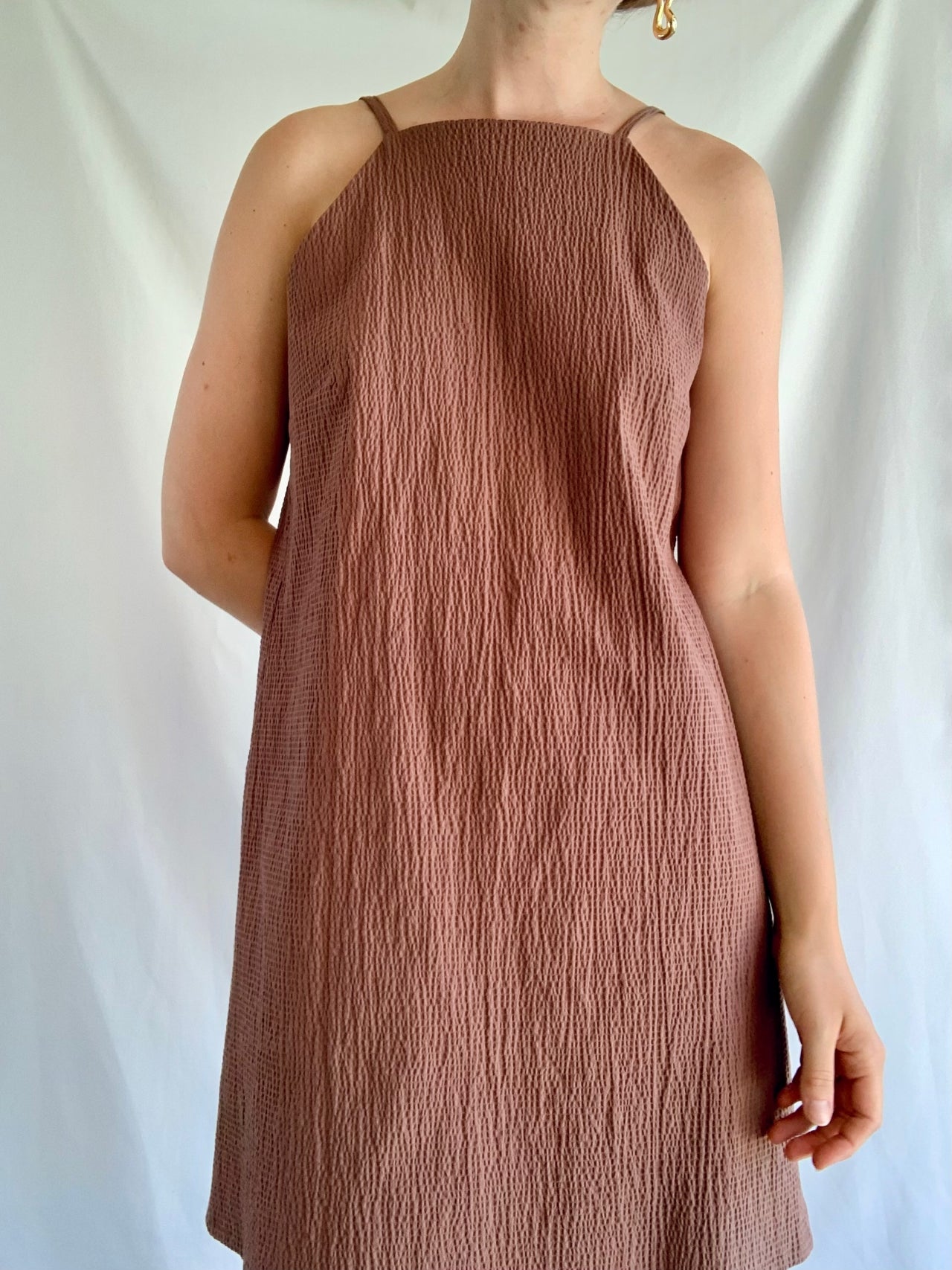 Summer Dress - Brown