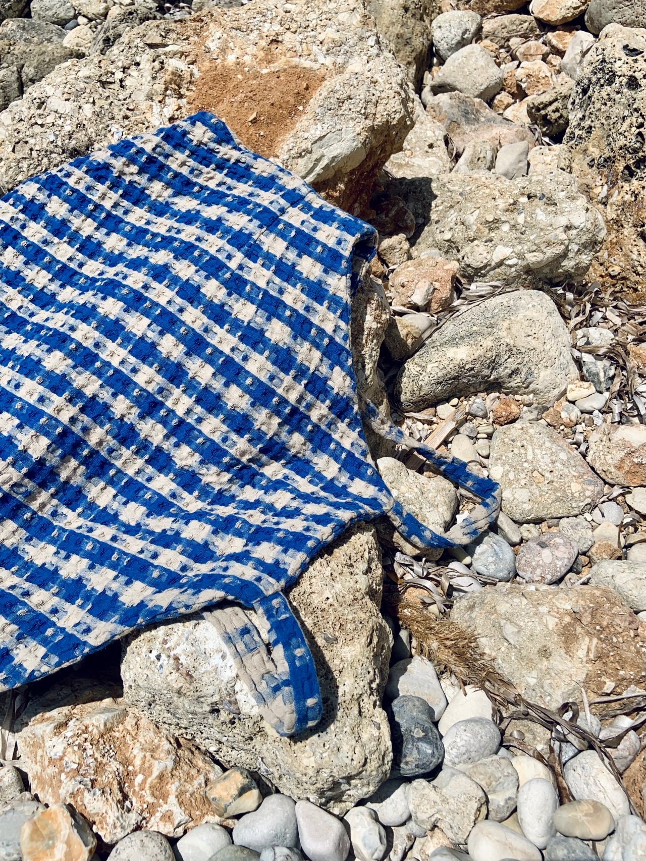 Summer Dress - Blue Check