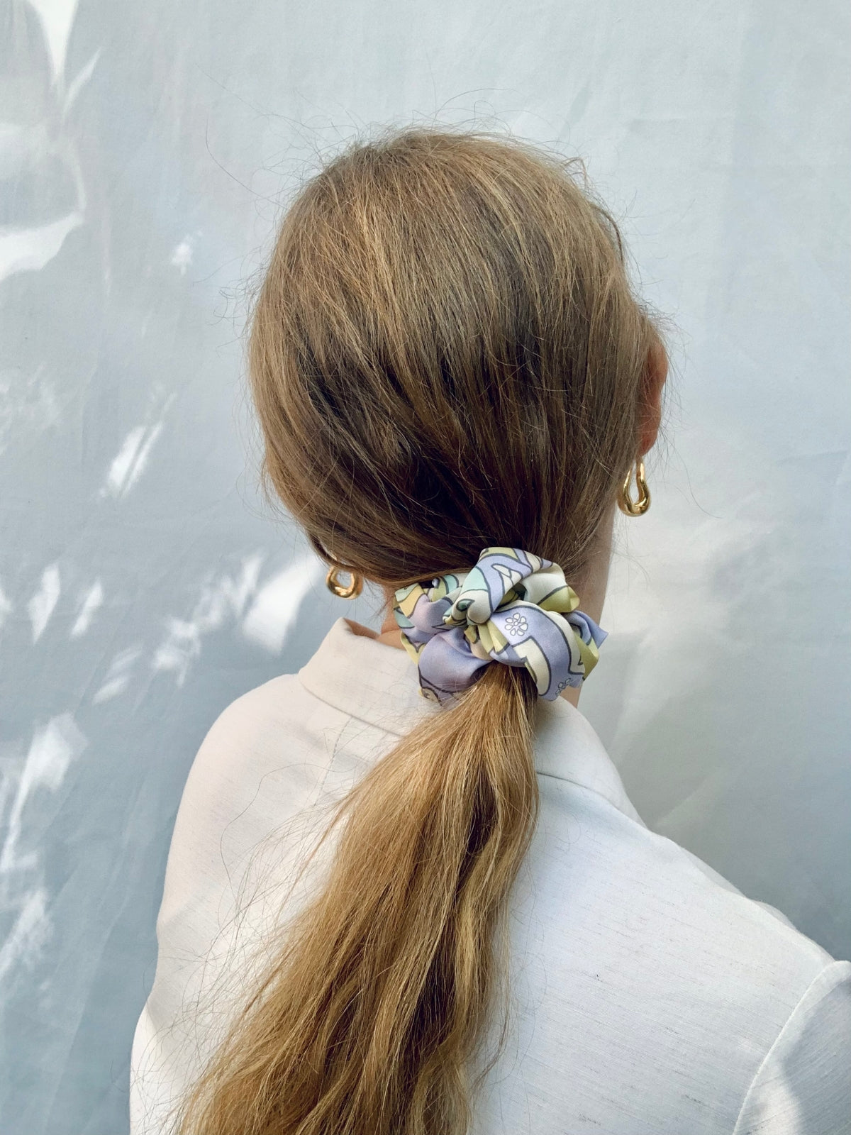 Scrunchie - Candy Mint/Purple