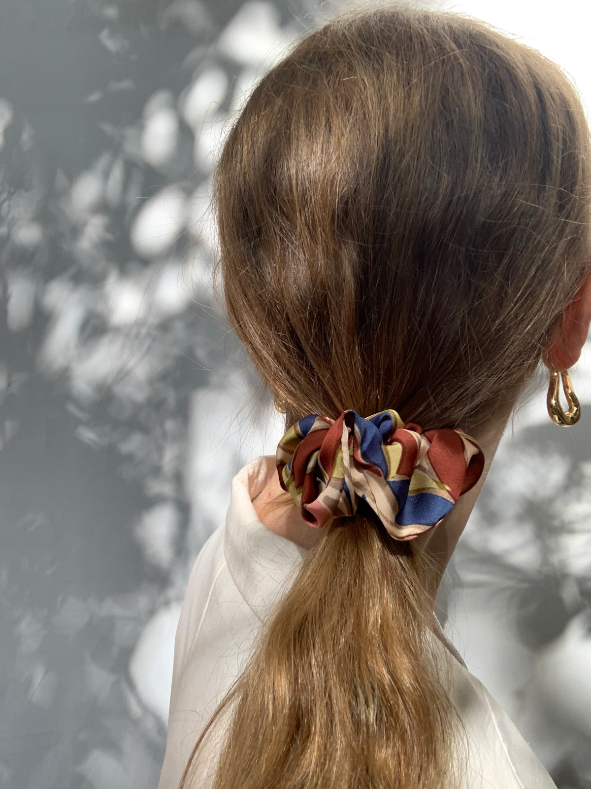 Scrunchie - Rose/Red/Blue/Green