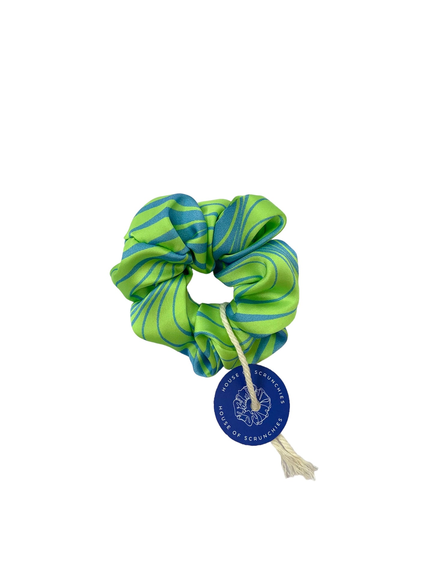 Scrunchie - Neon Blue/Green