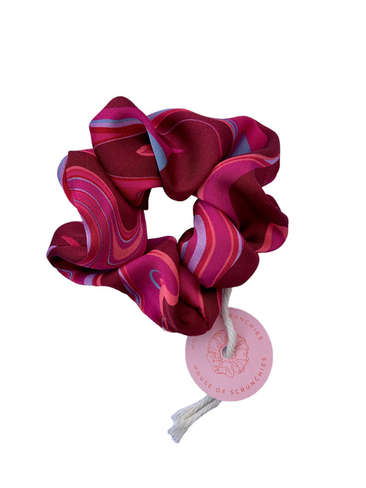 Scrunchie - Pink Marble