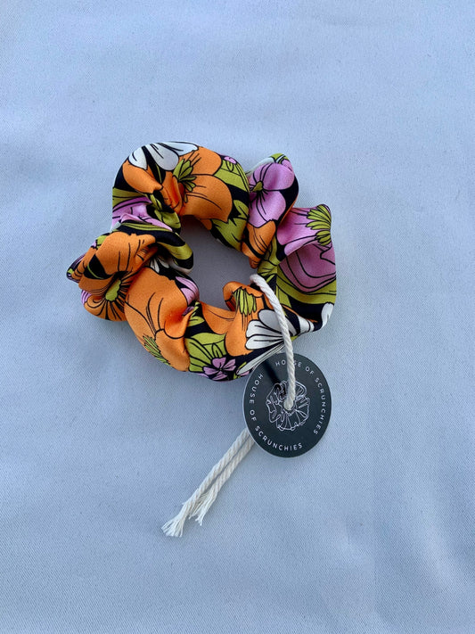 Scrunchie - Bunte Blumen