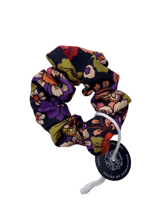 Scrunchie - Retro Blumen