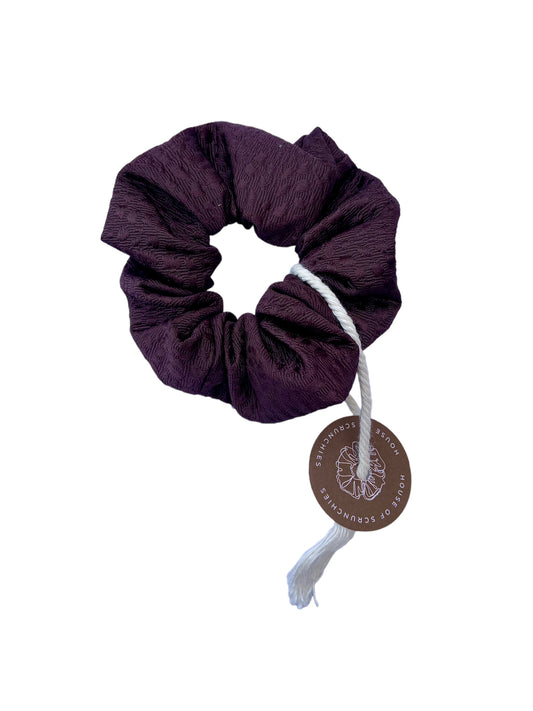 Scrunchie - Braun Jacquard