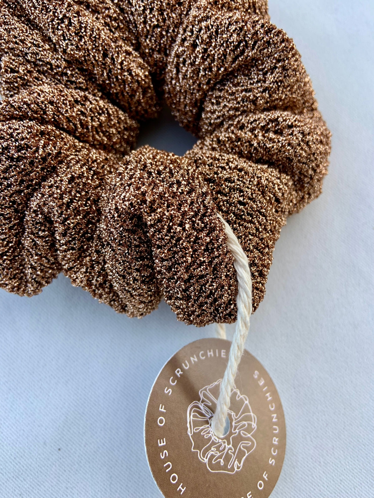 Scrunchie - Soft Gold