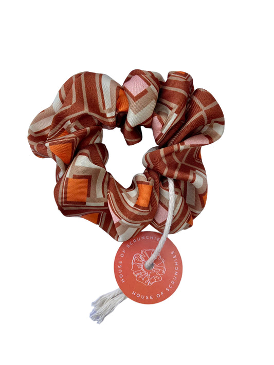 Scrunchie - Orange Retro
