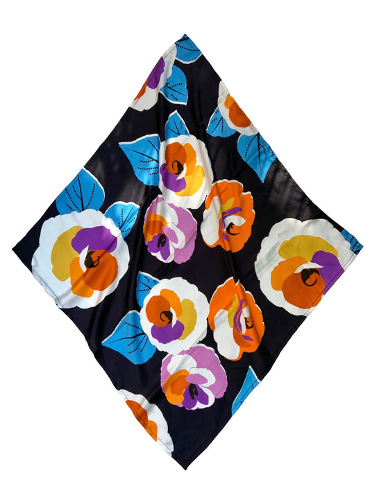 Scarf/ Bandana - Bold Flowers
