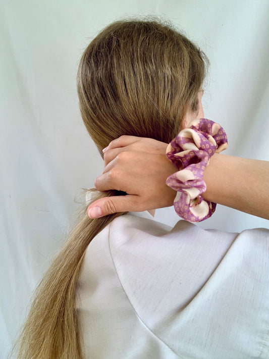 Scrunchie - Vintage Rose