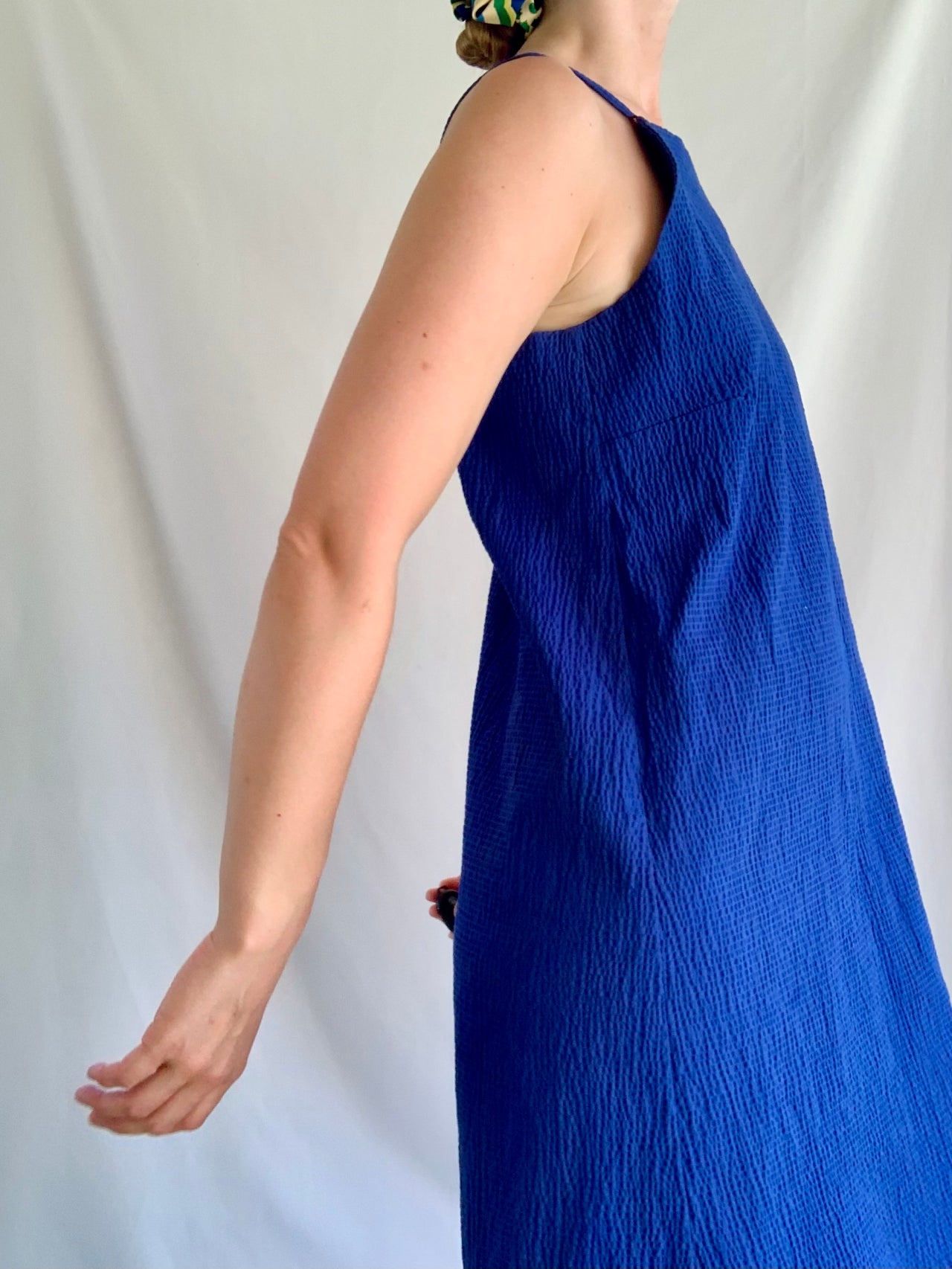 Summer Dress - Dark Royal Blue