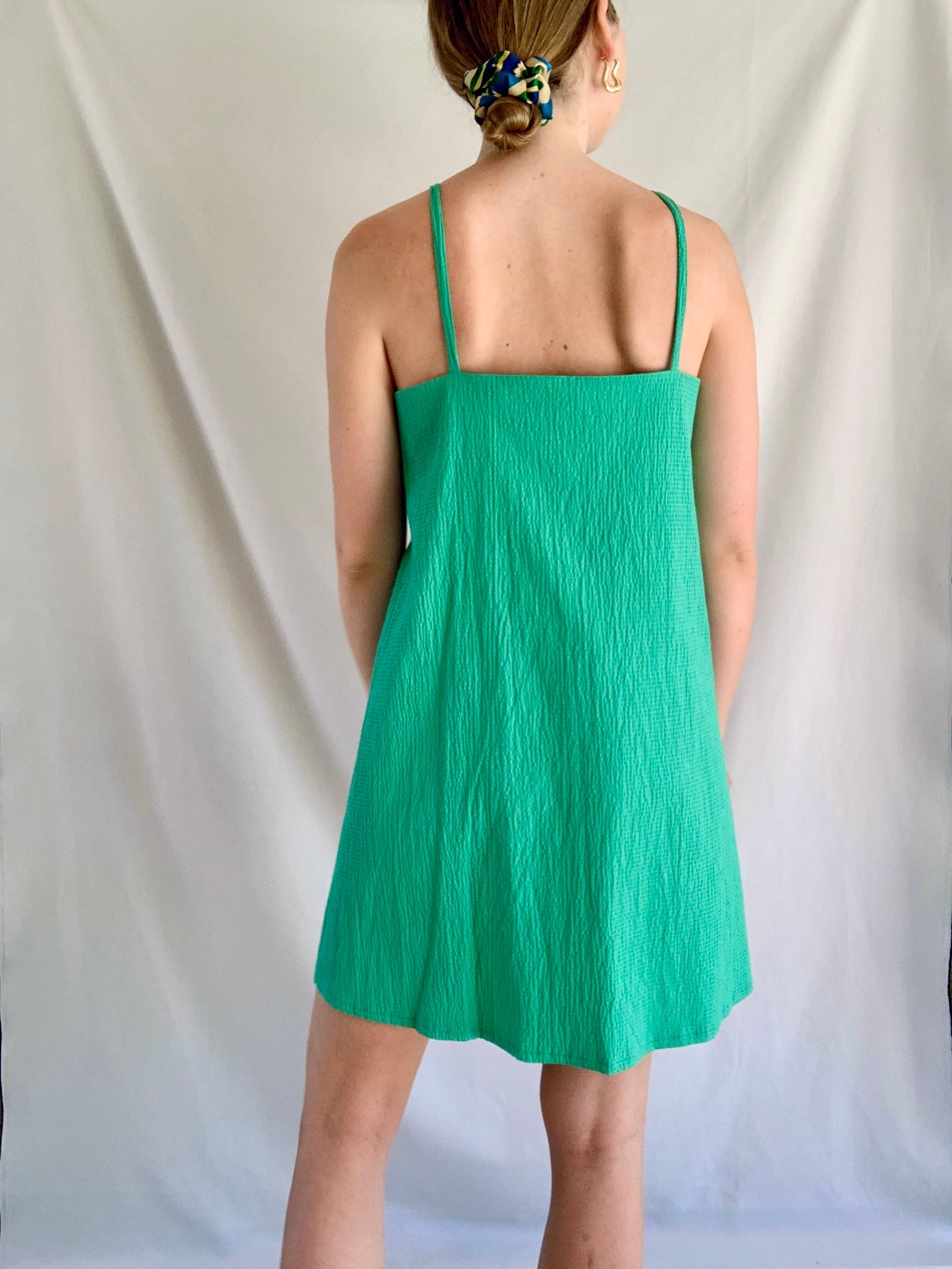 Summer Dress - Emerald Green