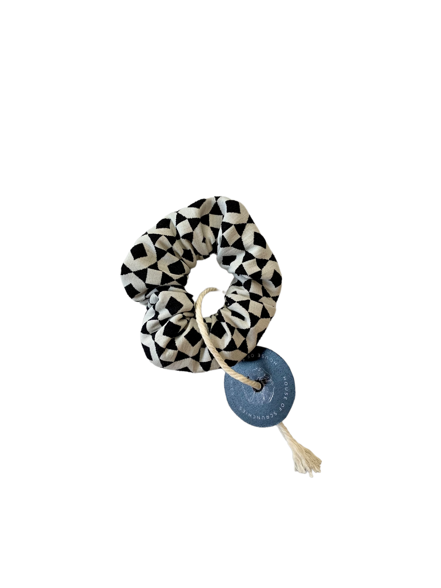 Scrunchie - Graphic Black/White