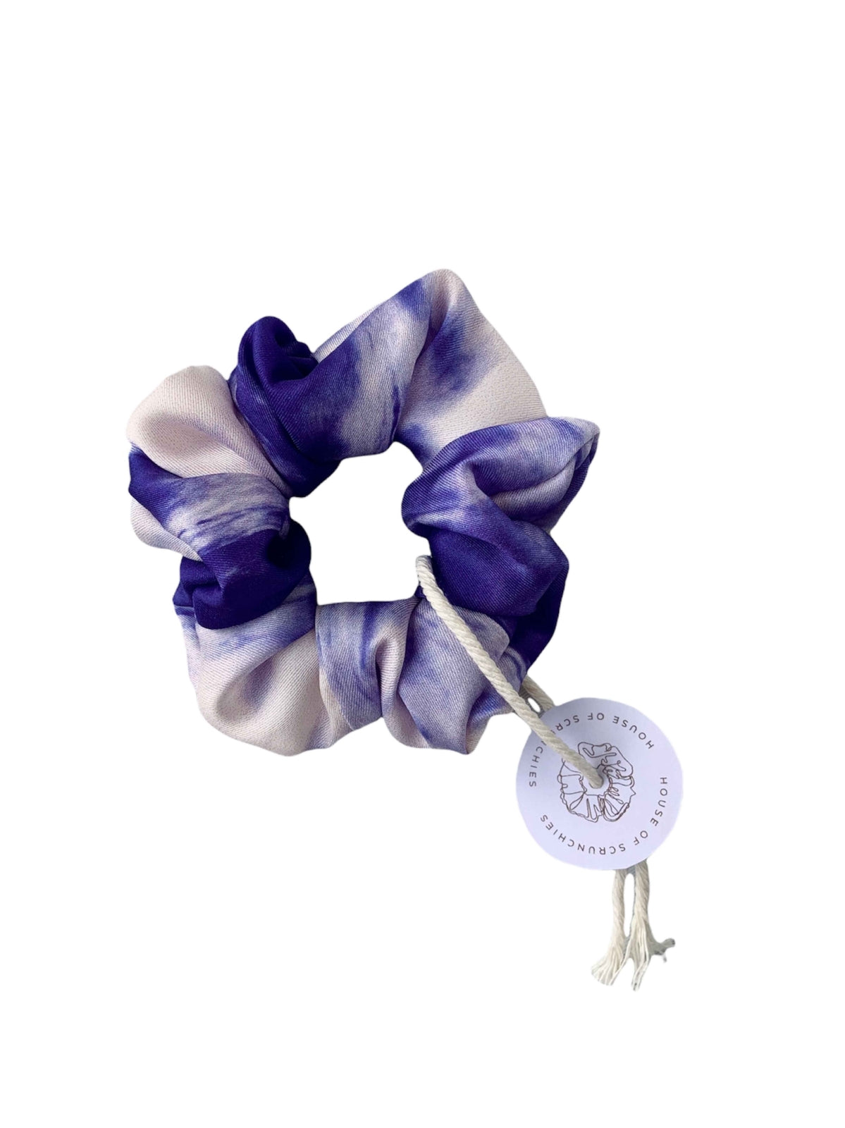 Scrunchie - Purple Tie-Dye